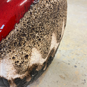 Bodenvase 102/50 rot braun von Dümler & Breiden