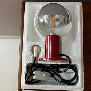 Tischlampe Big Globe rot von Motoko Ishii für STAFF