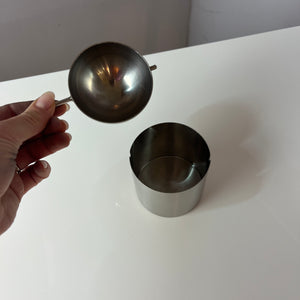 Aschenbecher Edelstahl von Arne Jacobsen für Stelton