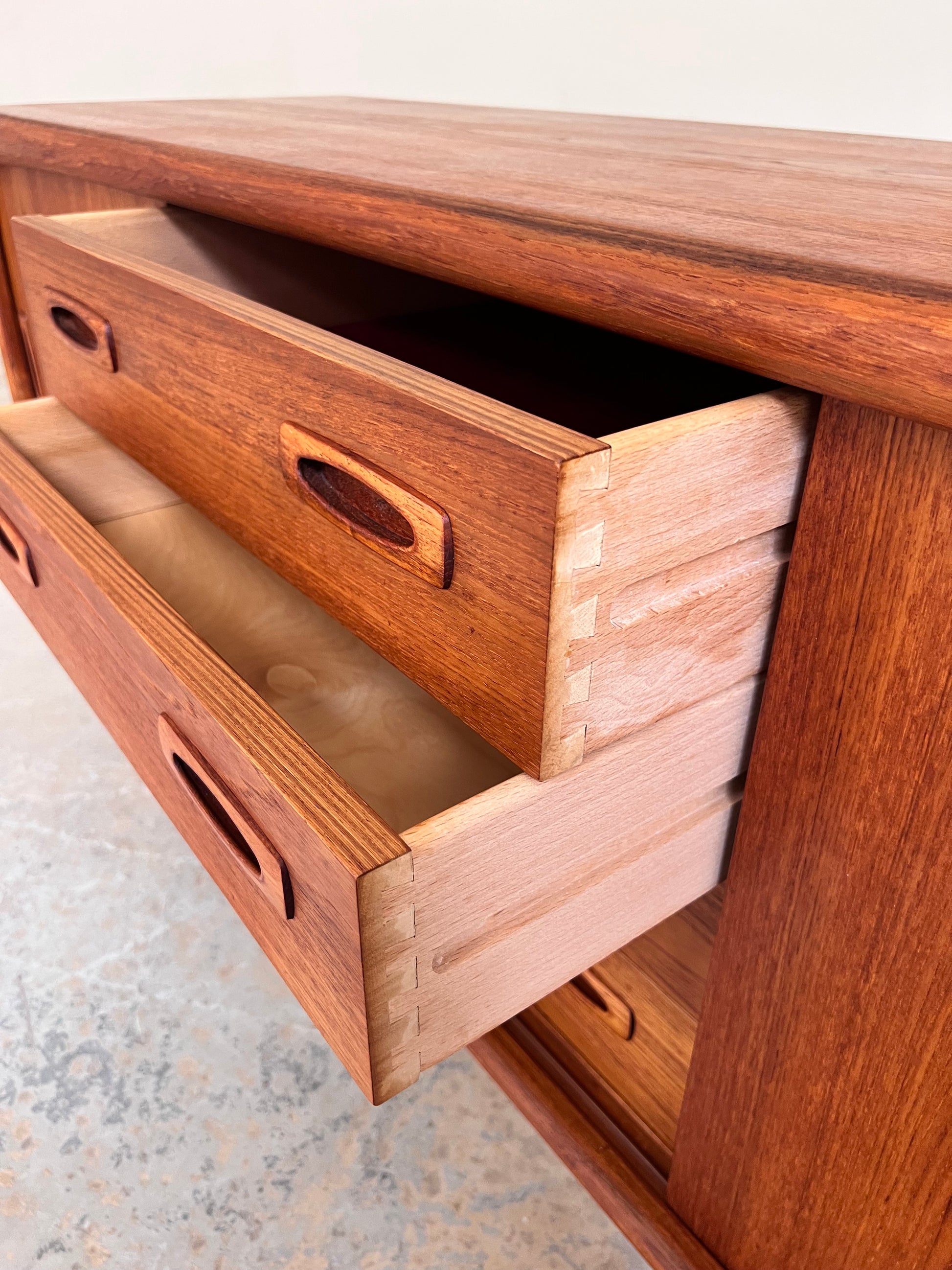 Sideboard Teak von H.P. Hansen - Breite 169 cm