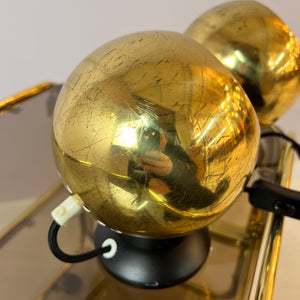 Set: 2x Kugellampe gold von Horn