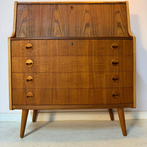 Sekretär Teak aus Dänemark