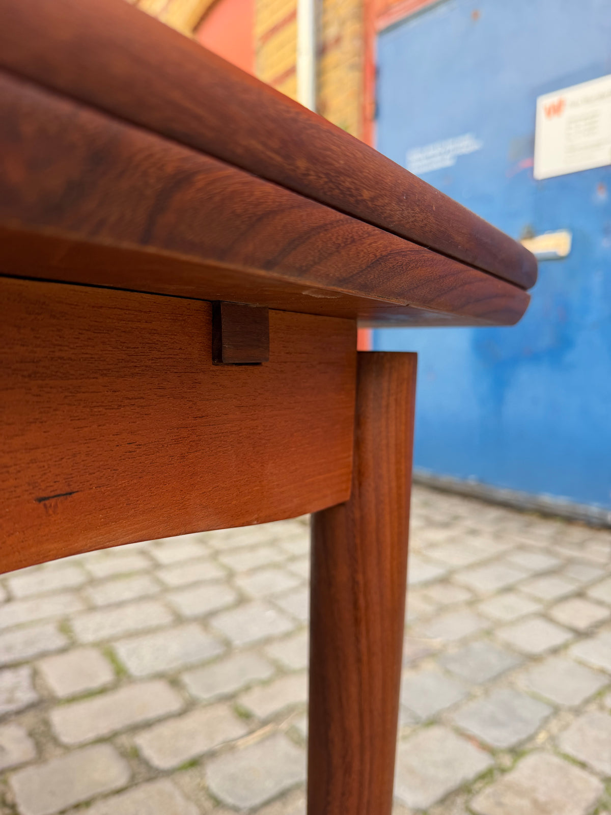 Ausziehbarer Esstisch Teak aus Dänemark