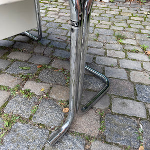 Schreibtisch weiß Fiberglas Chrom von 2 INN Lissone
