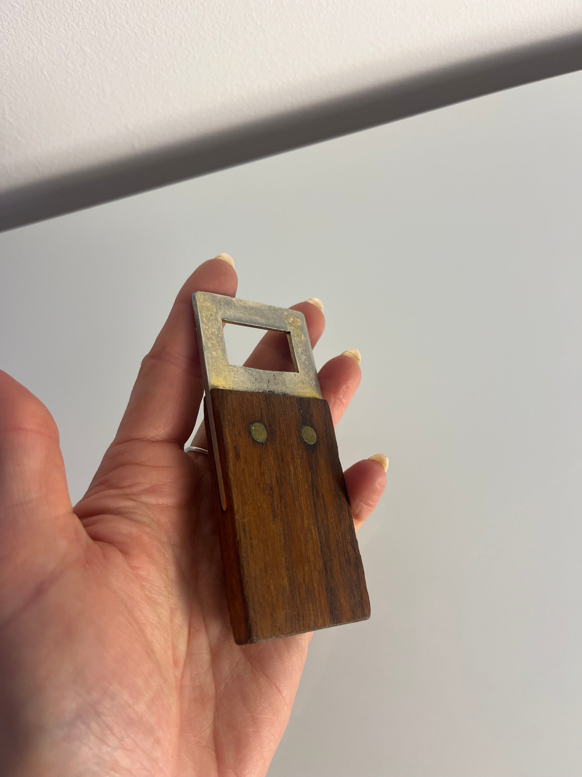 Flaschenöffner Teak aus Dänemark