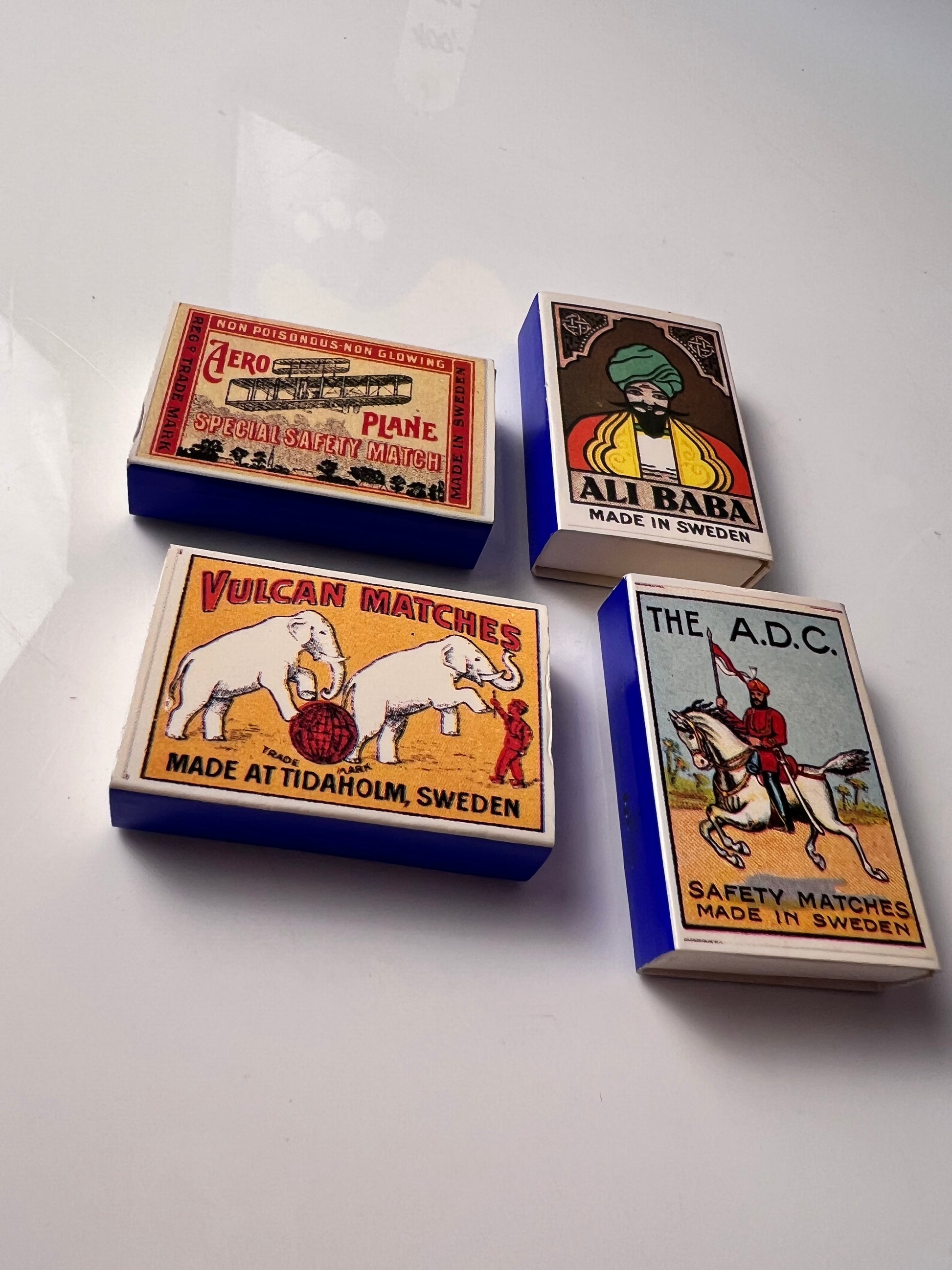 Set: Vintage Streichhölzer