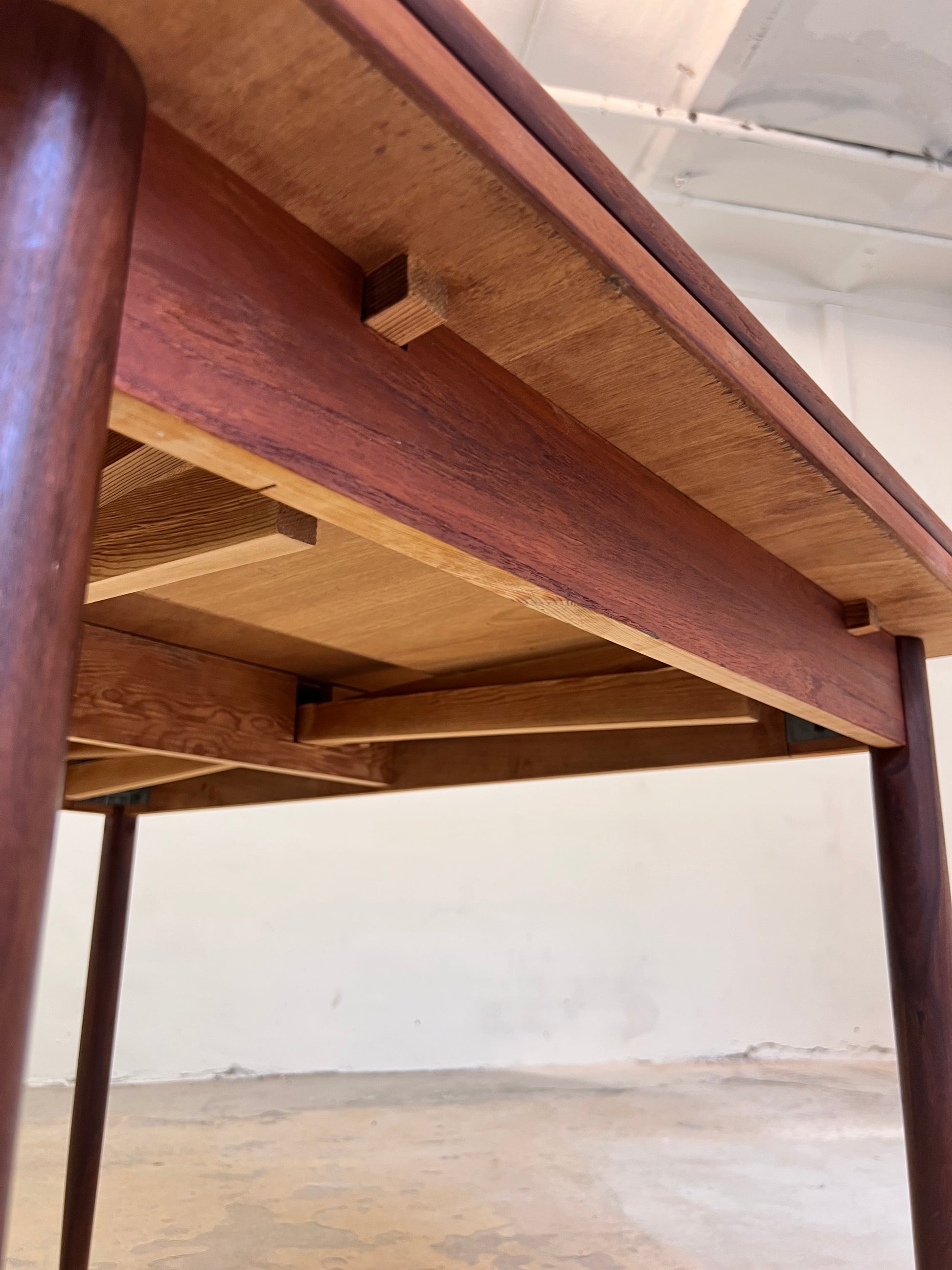 Ausziehbarer Esstisch Teak aus Dänemark