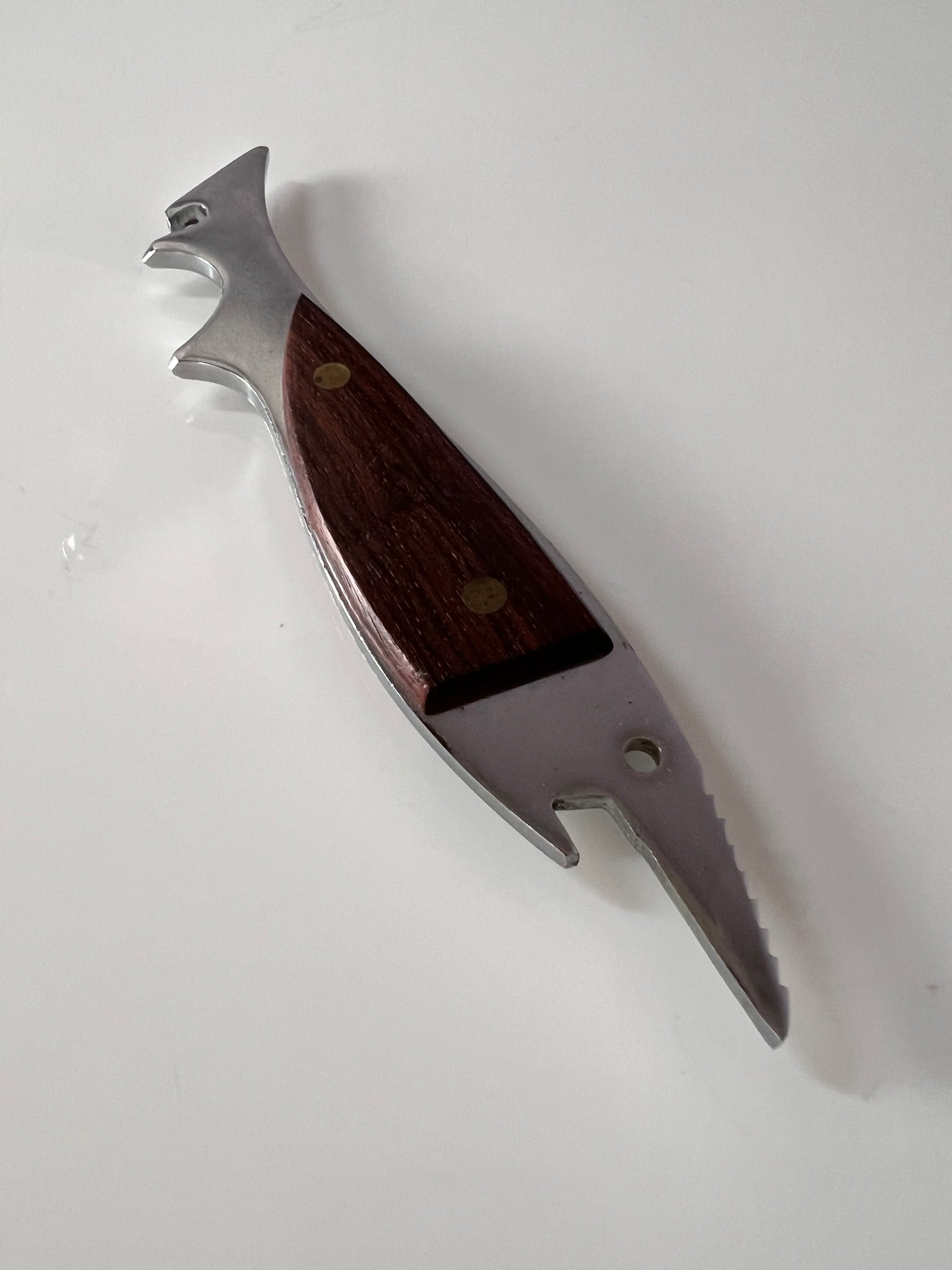 Flaschenöffner Fisch Palisander & Stahl aus Dänemark