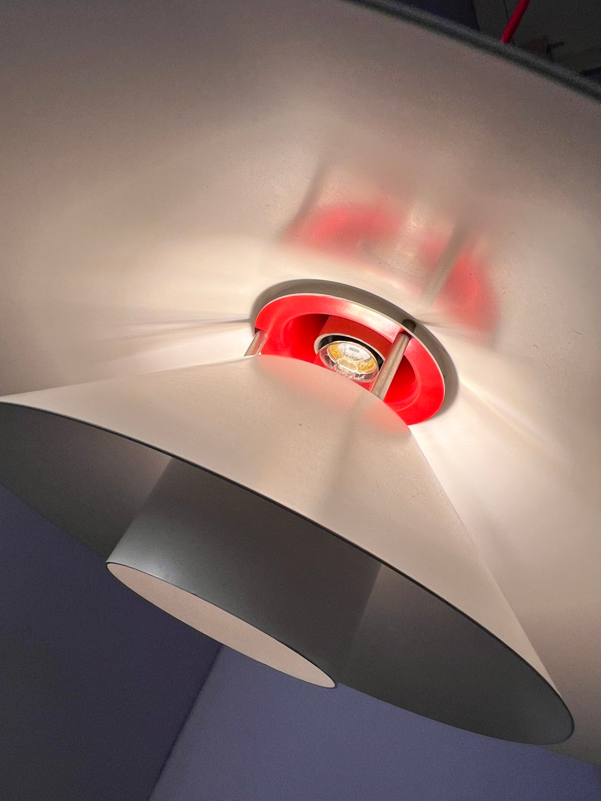 Lamellenlampe Trapez von Christian Hvidt für Nordisk Solar