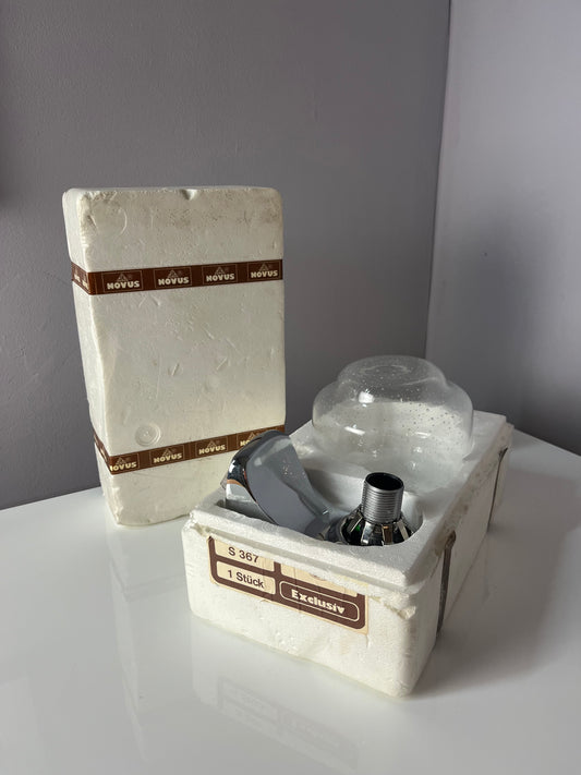Wandlampe Einschlussglas Chrom von Novus in Originalverpackung
