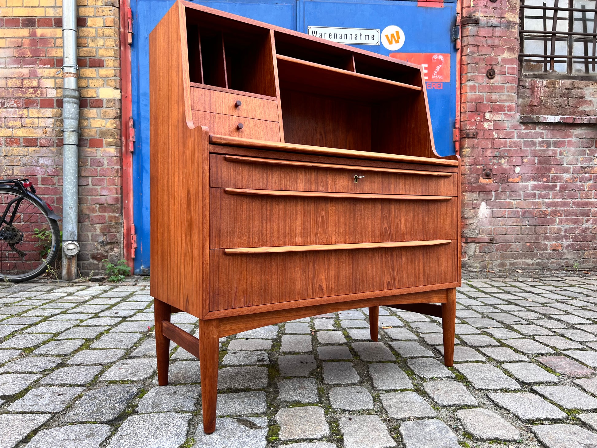 Sekretär Teak aus Dänemark