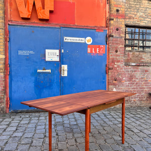 Kleiner ausziehbarer Esstisch Teak aus Dänemark