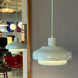 Lamellenlampe weiß aus Dänemark