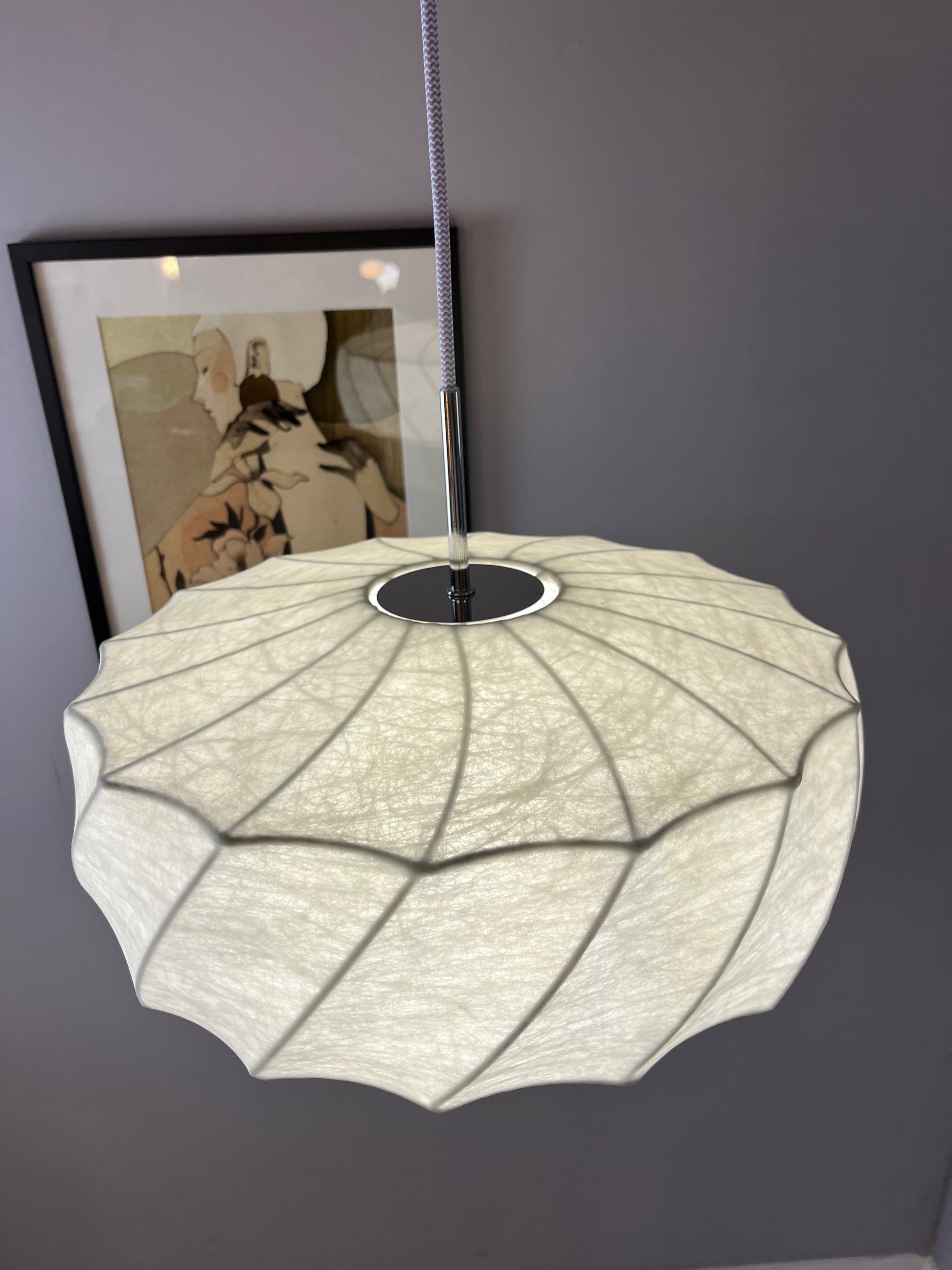 Hängelampe Cocoon weiß