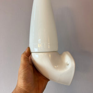 Wandlampe Modell 6035 weiß von Sigvard Bernadotte für Ifö
