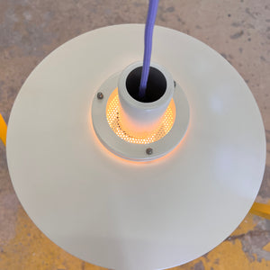 Lamellenlampe Modell Leto cremeweiß von Top Lamper