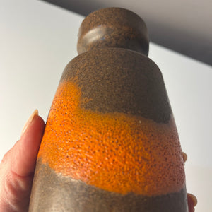 Vase 210-18 braun orange von Scheurich