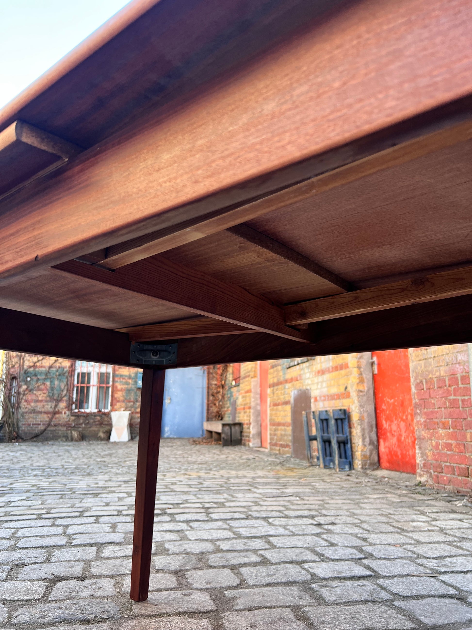Ausziehbarer Esstisch Teak aus Dänemark