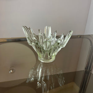 Kerzenhalter Revontulet Glas von Tauno Wirkkala für Humppila