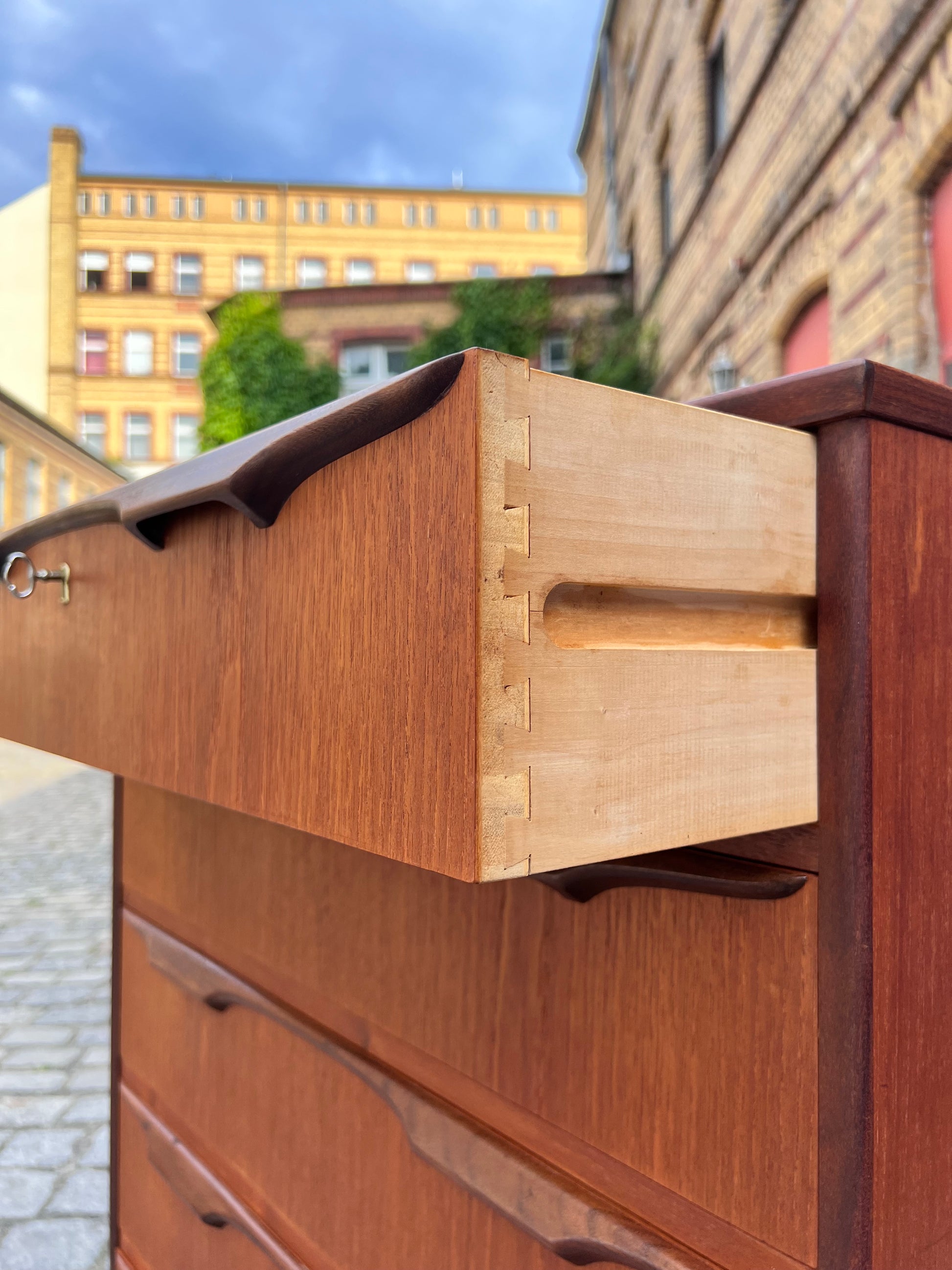 Kommode Tallboy von Klaus Okholm für Trekanten 60er