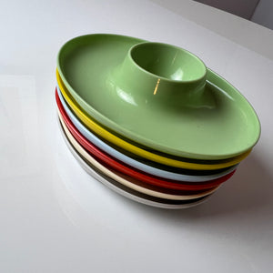Set: 6x Eierbecher bunt Kunststoff