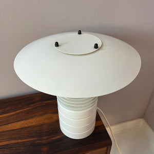 Tischlampe weiß Metall von Jørgen Buchwald  für Laterna Danica