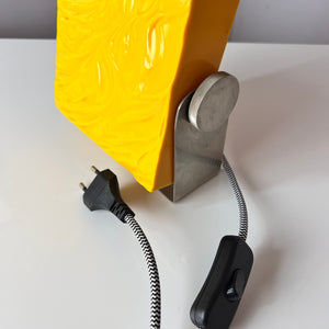 Tischlampe gelb von Uwe Mersch