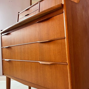 Sekretär mit Spiegel Teak aus Dänemark