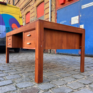 Doppel-Schreibtisch Teak von Erik Brouer für Brouer Møbelfabrik