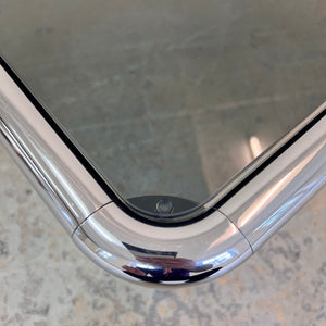 Couchtisch Chrom Rauchglas ETIENNE FERMIGIER