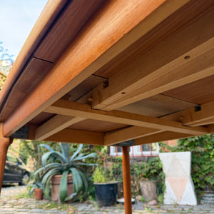 Ausziehbarer Esstisch Teak von Grete Jalk für Glostrup