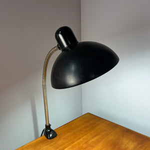 Klemmlampe schwarz von Christian Dell für Kaiser Idell