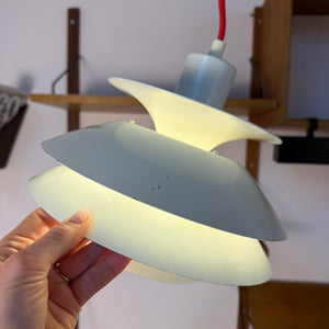 Lamellenlampe weiß aus Dänemark