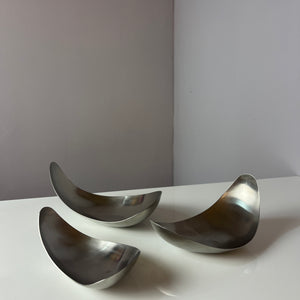 Set: Servierschalen Leaf von Helle Damkjær für Georg Jensen