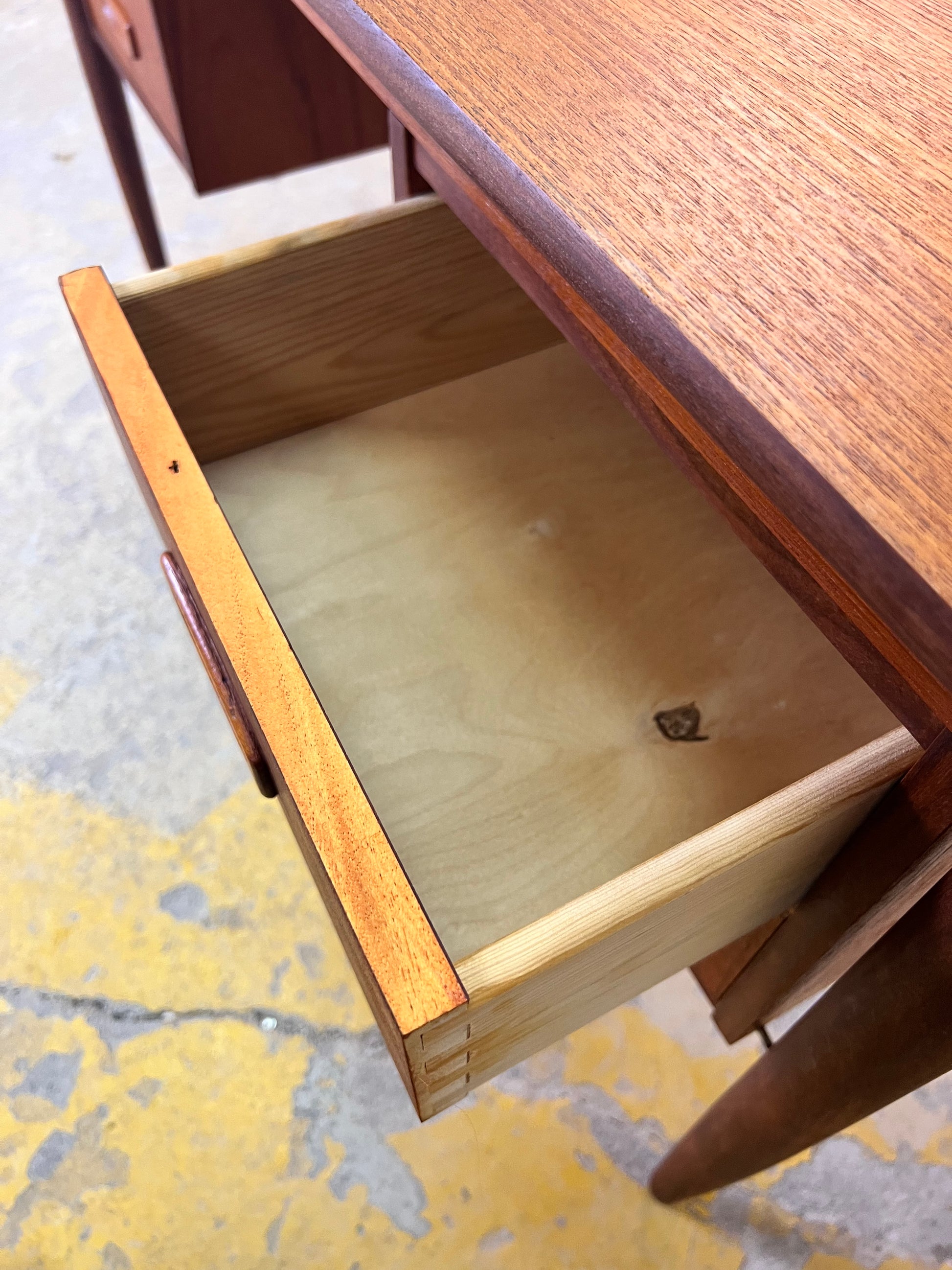 Schreibtisch Teak aus Dänemark