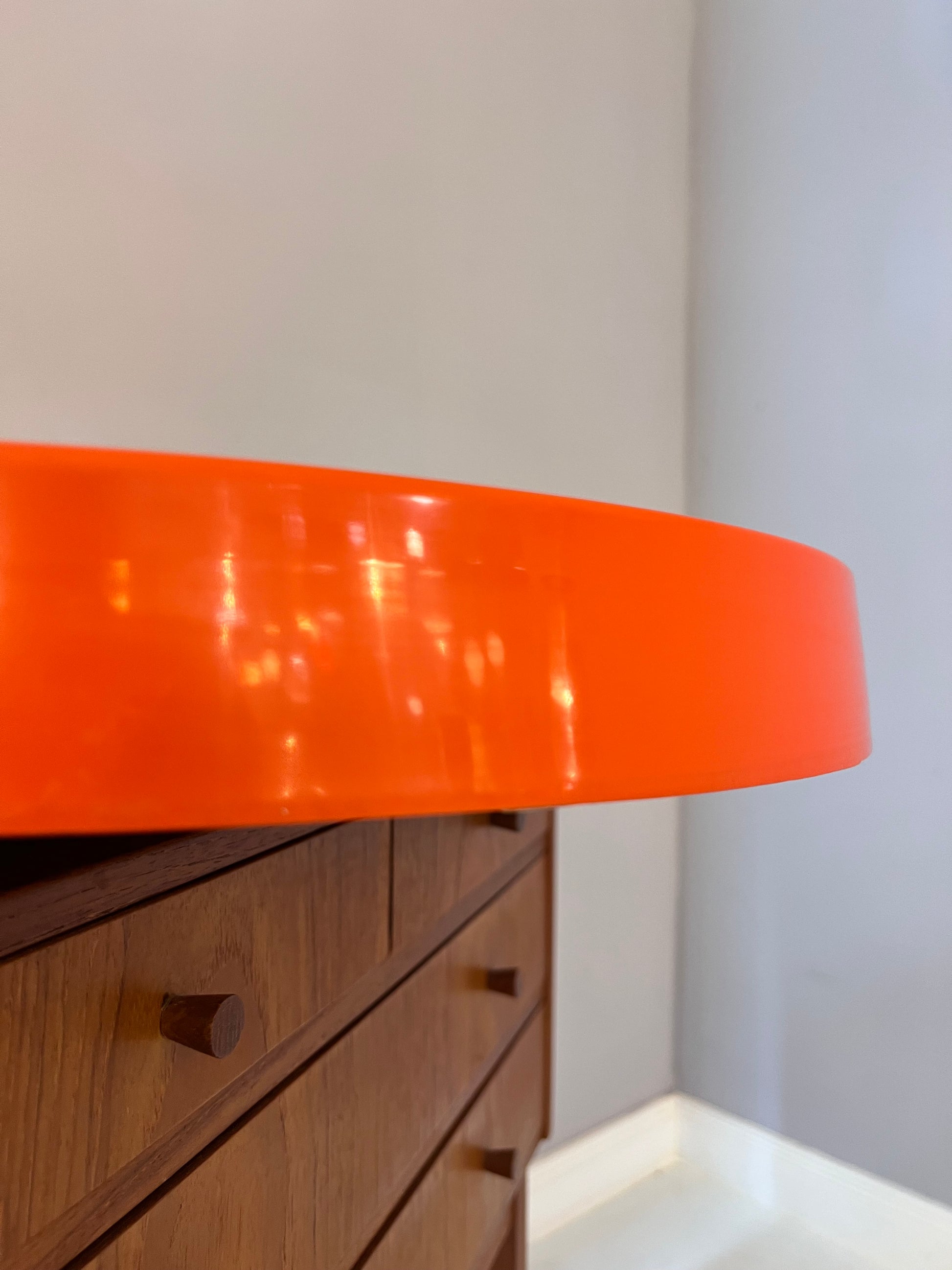 Spiegel orange aus Dänemark 70er