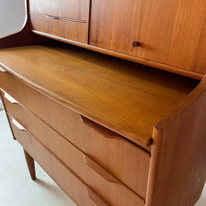 Sekretär mit Spiegel Teak aus Dänemark