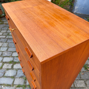 Tallboy Kommode Teak aus Dänemark