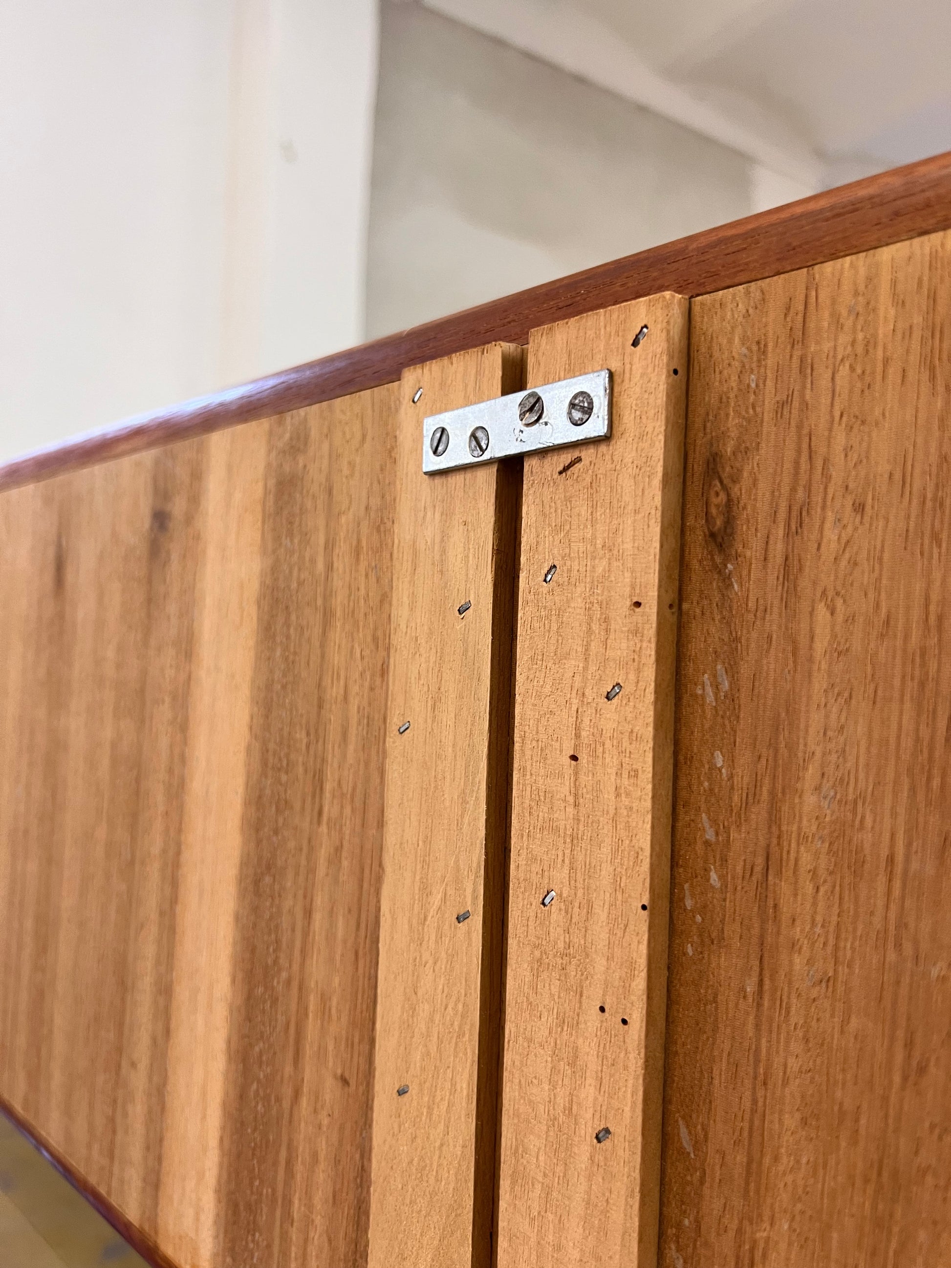 Schmales Regal Modul Teak