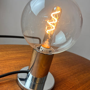 Tischlampe Big Globe Chrom von Motoko Ishii für STAFF
