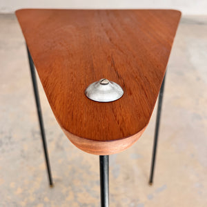 Beistelltisch Dreieck Teak aus Dänemark