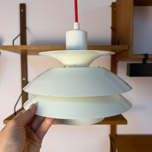 Lamellenlampe weiß aus Dänemark