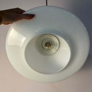 Hängelampe TÄLLBYN weiß Glas für IKEA