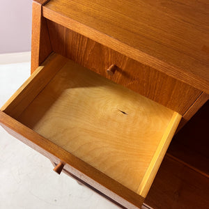 Kommode mit Arbeitsfläche Teak aus Dänemark