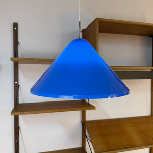 Hängelampe Modell Apollo blau Kunststoff von Nordisk Solar