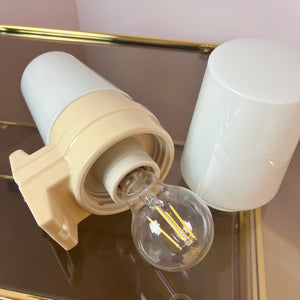 Wandlampe Modell 6065 cremeweiß von Sigvard Bernadotte für Ifö