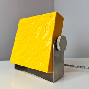 Tischlampe gelb von Uwe Mersch