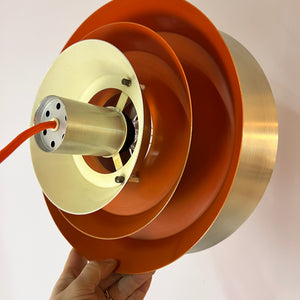 Lamellenlampe von Carl Thore für Granhaga
