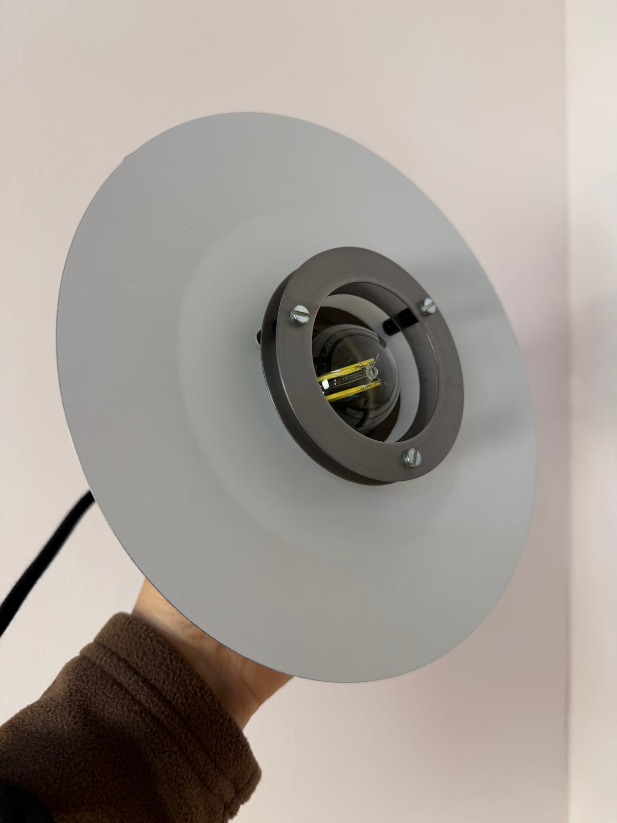 Lamellenlampe Serie Light Studio silber von Horn