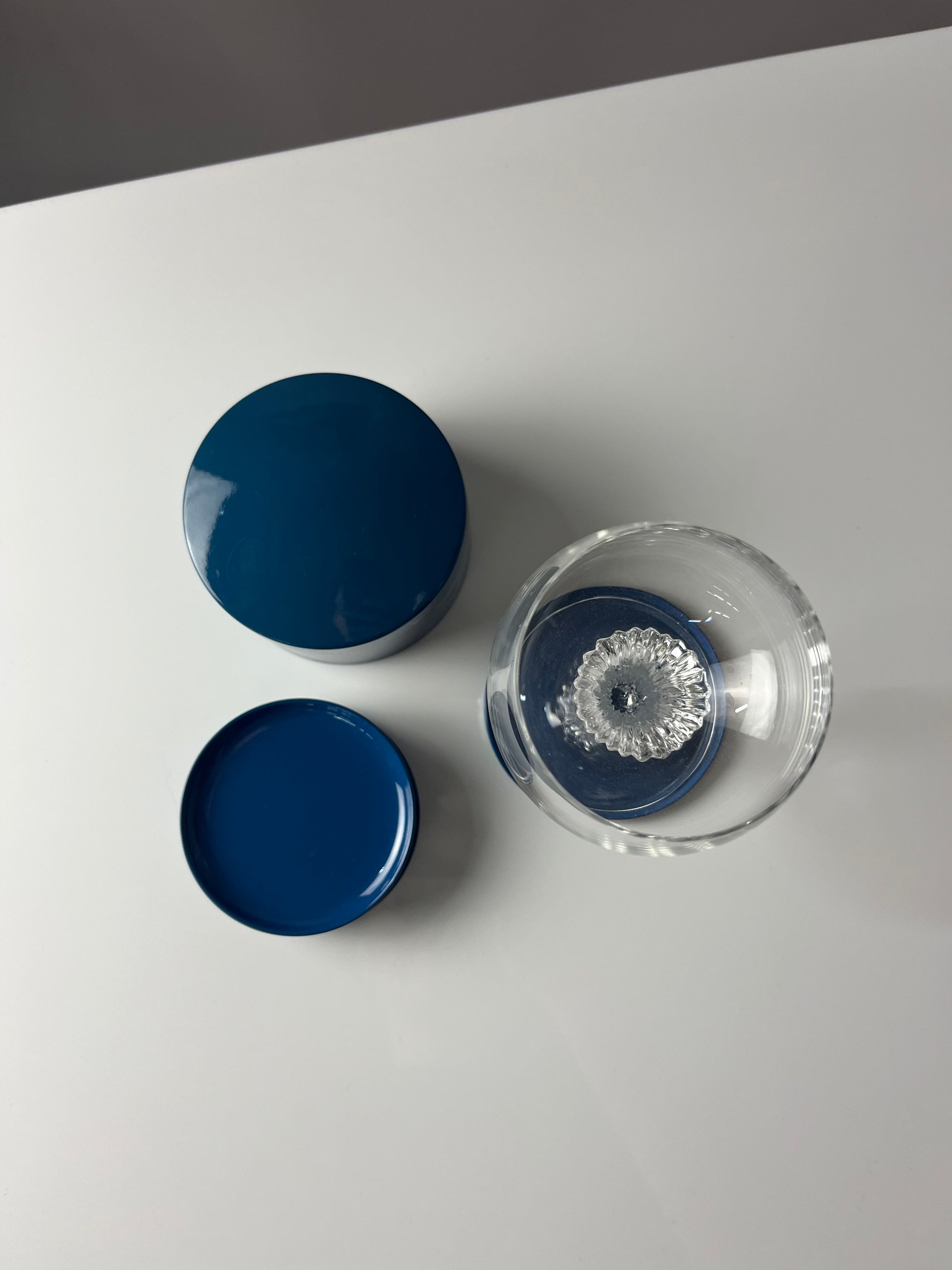 Set: 6x Untersetzer blau in Dose von Laurids Lønborg